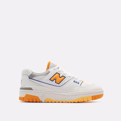 Кроссовки New Balance 550, полнота 10 (RU)/ на широкую стопу, размер 9.5US, белый