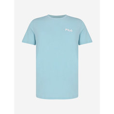 Футболка Fila Mens Essentials Small logo T-shirt, размер 46, голубой