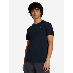 Футболка Fila, размер 48, темно-синий