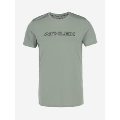 Футболка ATHLEX AT Cooling Jacquard Lift T-shirt, размер 48, серый