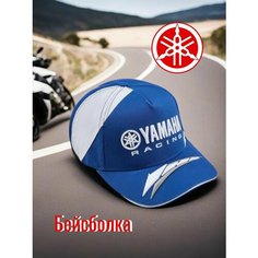 Бейсболка Yamaha для мужчин и женщин, размер OneSize, белый/синий