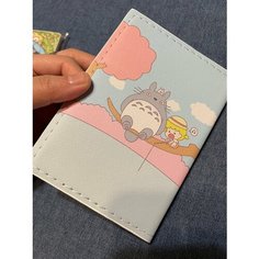 Обложка для паспорта , бесцветный Doraemon