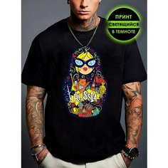 Футболка Romax Tex, размер 58, черный