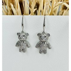 Серьги, серебряный Ac Fox