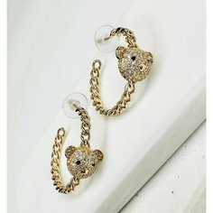 Серьги, золотой Ac Fox