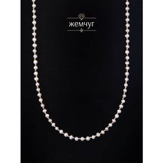 Чокер BL Jewelry, жемчуг пресноводный культивированный, длина 35 см, белый, экрю