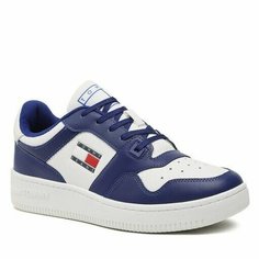 Кроссовки Tommy Jeans TJM BASKET CO, размер T40, темно-синий