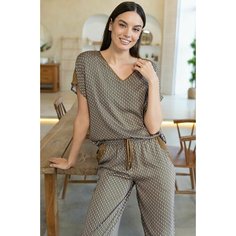 Комплект для кормящих мам MIA-AMORE, размер M, коричневый