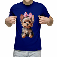 Футболка Us Basic, размер L, cиний