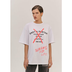 Футболка Eve&Esther, размер OneSize, белый