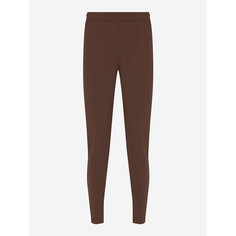 Брюки Demix M D Basic Solid Interlock Pants, размер 48, коричневый