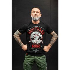 Футболка Варгградъ варгградъ, размер S, черный