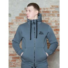 Толстовка LONSDALE lonsdale, размер S, , серый