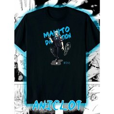Футболка ANICLOT, размер 3XL, черный