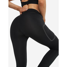 Легинсы Demix W D Running AeroMove Tech Leggings, размер 50, черный