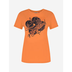 Футболка Northland Professional Womens Travel SS T-shirt, размер 44, оранжевый