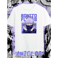 Футболка ANICLOT, размер XS, белый