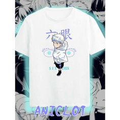 Футболка ANICLOT, размер XS, белый