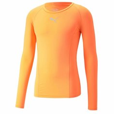 Термобелье верх PUMA Liga Baselayer, размер XXL, оранжевый