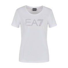 Футболка спортивная EA7 EMPORIO ARMANI, размер M, белый