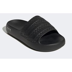 Шлёпанцы adidas Originals Adilette Ayoon, размер 7 UK, черный