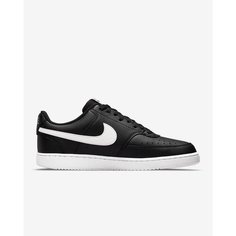 Кроссовки NIKE Court Vision Low, размер 11 US, черный/белый