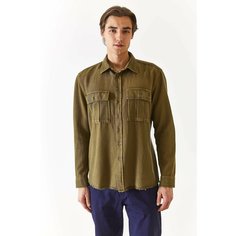 Рубашка U.S. POLO ASSN., размер S, хаки