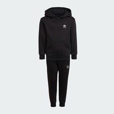 Костюм спортивный adidas Originals adicolor, размер 7-8 лет, black