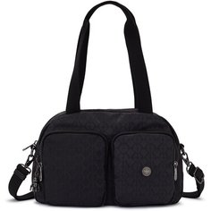 Сумка тоут Kipling, фактура гладкая, *M34 Signature Blk Q