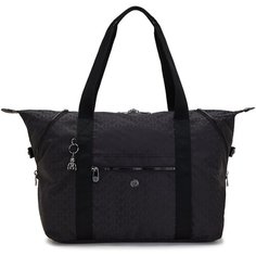 Сумка тоут Kipling, фактура матовая, *M34 Signature Blk Q