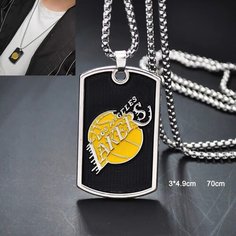 Колье, длина 70 см, черный, серебряный Doraemon
