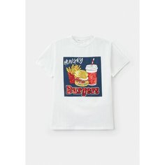 Футболка Zara, размер 134, белый
