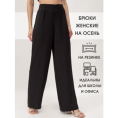 Брюки палаццо Angels Wear, размер 48/52, черный