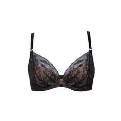 Бюстгальтер Alles Frozen Black, размер 85B, черный