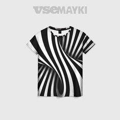 Футболка VseMayki.Ru, размер 48/50, белый