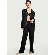 Пижама Victorias Secret, размер L Regular, черный