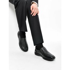 Полуботинки дерби Belwest мужские из натуральной кожи, размер 44, черный