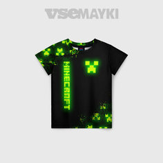 Футболка VseMayki.Ru, размер 98, белый