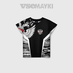 Футболка VseMayki.Ru, размер 86, белый