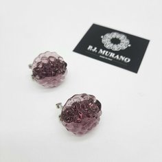 Серьги PJ Murano, фиолетовый