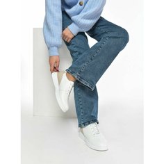 Туфли Belwest женские закрытые из натуральной кожи, размер 41, белый, бежевый