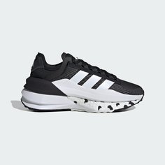 Кроссовки adidas Avryn, размер 6 UK, Core Black / Cloud White / Cloud White