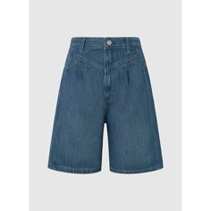 Бермуды Pepe Jeans, размер 27, голубой