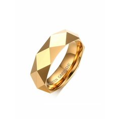 Кольцо обручальное, размер 19, желтый Brayt & Jewelry