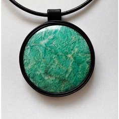 Подвеска, амазонит, зелeный Jiva Jewel