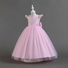 Платье, размер 130, розовый Max Garment