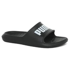 Шлёпанцы PUMA, размер 46, черный