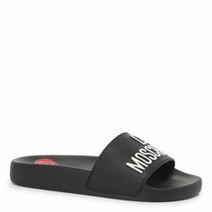 Шлёпанцы LOVE MOSCHINO, размер 36, черный