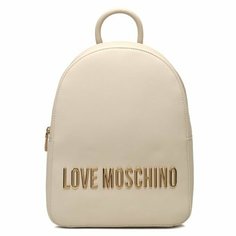 Рюкзак LOVE MOSCHINO, светло-бежевый