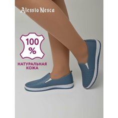 Туфли лодочки Alessio Nesca, размер 39, голубой